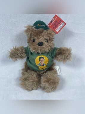 NSYNC Justin Timberlake Limited Edition Rare Bear #1 Y2K Plush Boy Band 90s